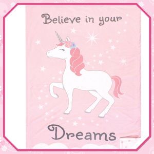 🦄New🦄 Reversible Mink “Unicorn Dreams” Blanket🦄